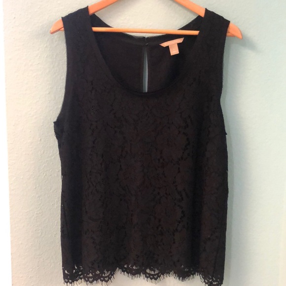 Banana Republic Tops - Banana Republic Sleeveless Lace Top